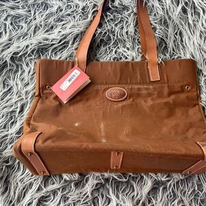 DOONEY & BOURKE PURSE BAG NWT Sahara Medium Tore FLAWED